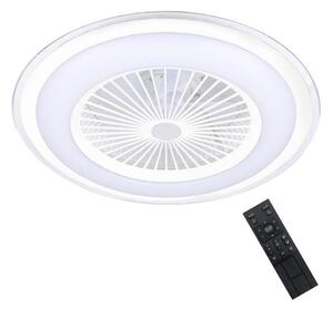 Φωτιστικό οροφής LED Dimmable με ανεμιστήρα ZONDA LED/48W/230V λευκό + RC