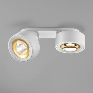 Προβολέας LED Egger Clippo Optic Duo, λευκό/χρυσό, 2-φωτός, DTW