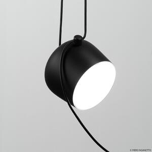 FLOS Aim Μικρό κρεμαστό φωτιστικό LED, μαύρο