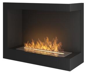 InFire - Corner Τζάκι BIO 45x60 cm 3kW μαύρο