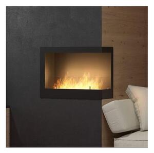 InFire - Corner Τζάκι BIO 45x60 cm 3kW μαύρο