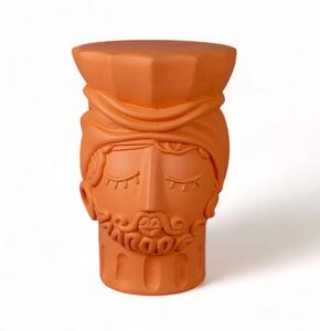 Seletti - Testa Di Moro Man Stool Terracotta Seletti