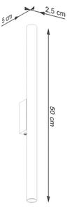 Sollux SL.1179 - Φωτιστικό τοίχου PASTELO 2xG9/8W/230V χρυσαφί