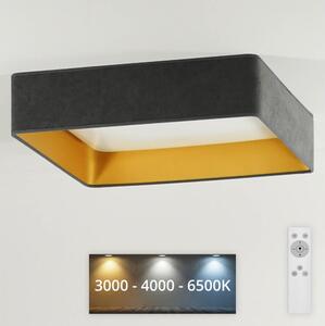 Brilagi - LED Φωτιστικό dimming VELVET SQUARE LED/24W/230V + RC γκρι