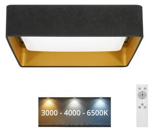 Brilagi - LED Φωτιστικό dimming VELVET SQUARE LED/24W/230V + RC γκρι