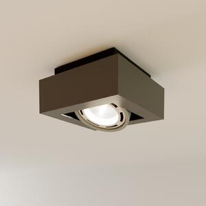 Arcchio Προβολέας οροφής Ronka, γκρι, 19 cm x cm, GU10, ρυθμιζόμενος, Γκρι, Σαλόνι / τραπεζαρία, Μέταλλο, σύγχρονο