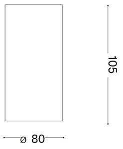 Ideal Lux - LED Σποτ NITRO LED/10W/230V μαύρο