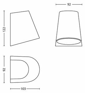 Philips 17287/47/16 - Φωτιστικό LED εξωτερικού χώρου MYGARDEN VIRGA 1xLED/3W/230V IP44