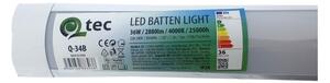 Φωτιστικό πάγκου κουζίνας LED QTEC LED/36W/230V 120 cm λευκό