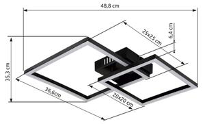 Globo 672842 - Φωτιστικό οροφής LED TYLER LED/20W/230V