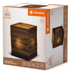 Ledvance - Eπιτραπέζιο φωτιστικό DECOR CARDBOARD 1xE27/15W/230V 20x20 cm