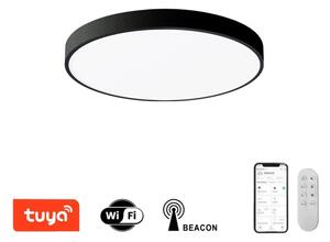 Immax NEO 07248L-LED Φωτιστικό dimming SEMPLICI 36W/230V Wi-Fi Tuya μαύρο +RC