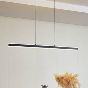 Lucande Pendolo LED κρεμαστό φωτιστικό, μαύρο, αλουμίνιο, 120 cm