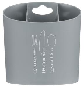 Κουταλοθήκη - Στραγγιστήρι F-V Cutlery Holder Grey 109055A