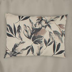 Μαξιλαροθήκη (50x70) Dimcol Ευριδίκη 710 Ecru-Black