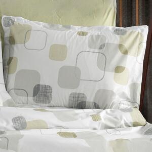 Μαξιλαροθήκη (50x70) Dimcol Μελίνα 708 White-Olive