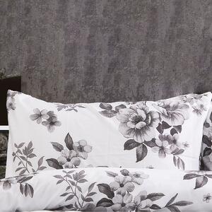 Μαξιλαροθήκη (50x70) Dimcol Βερονίκη 487 White-Grey