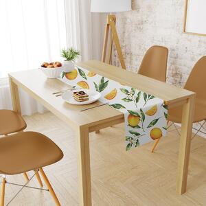 Αλέκιαστη Τραβέρσα (40x180) Dimcol Oranges 474 White-Orange