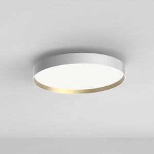 LOOM DESIGN LED φωτιστικό οροφής Lucia, λευκό/χρυσό χρώμα Ø 60 cm