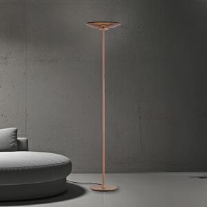 Φωτιστικό δαπέδου PURE LED Moon χάλκινο αλουμίνιο/γυαλί dimmer