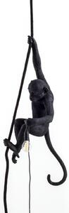SELETTI Monkey Lamp LED κρεμαστό φωτιστικό κρεμαστό μαύρο