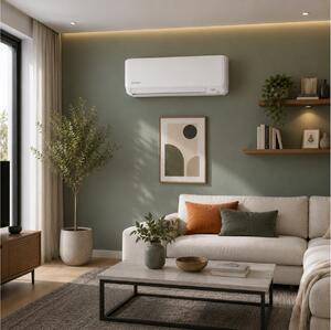 Κλιματιστικό Inverter Mitsubishi Heavy Industries DXK Series DXK15Z6-W1 με απόδοση 16000 Btu, λειτουργία αυτοκαθαρισμού και ενεργειακή κλάση A++/A+++