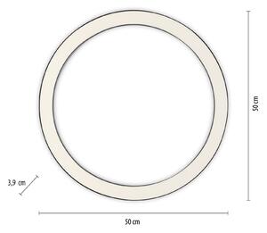 Φωτιστικό οροφής LED PURE Lines, Ø 50 cm, ανθρακί, CCT, τηλεχειριστήριο