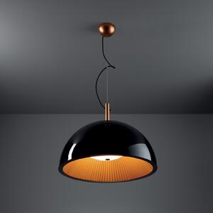 LEDS-C4 Ομπρέλα κρεμαστό φωτιστικό, μαύρο, Ø 60 cm