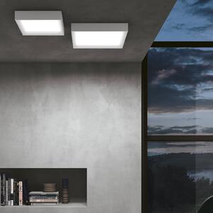 Φωτιστικό οροφής LED Tara Q, γωνιακό, 40 x 40 cm