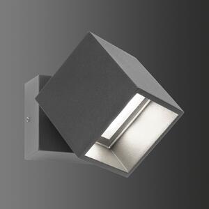 Επιτοίχιος προβολέας LED 5002, κινητός, γραφίτης