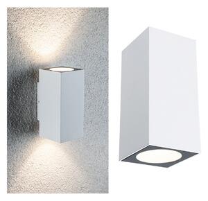 Φωτιστικό τοίχου εξωτερικού χώρου Paulmann Flame 2fl 12,8cm λευκό