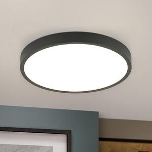 Bully LED φωτιστικό οροφής σε μαύρο χρώμα, 3.000 K, Ø24cm