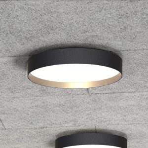 LOOM DESIGN LED φωτιστικό οροφής Lucia μαύρο/χρυσό χρώμα Ø 45 cm