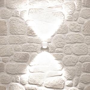 Top Light Puk Mini Wall LED 2x8W φακοί διαφανείς, λευκό ματ, ρυθμιζόμενος, Λευκό, Σαλόνι / τραπεζαρία, Μέταλλο, σχεδιασμός