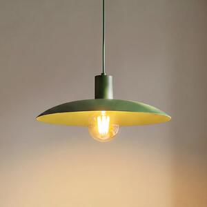 TK Lighting Κρεμαστό φωτιστικό Astra, πράσινο, μέταλλο, Ø 41 cm, E27, ρυθμιζόμενος, Πράσινο, Σαλόνι / τραπεζαρία, Μέταλλο, σύγχρονο