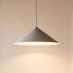 TK Lighting Κρεμαστό φωτιστικό Lume L, γκριζ-μπεζ, μέταλλο, Ø 40 cm, GX53, ρυθμιζόμενος, Γκρι, Σαλόνι / τραπεζαρία, Μέταλλο, σύγχρονο