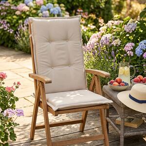 Αδιάβροχο Μαξιλάρι Καρέκλας Με Πλάτη 70cm Ravelia Sole Beige