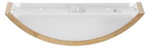 TEMAR LIGHTING Απλίδα Cleo D1DR410, ξύλο δρυός, μήκος 41 cm, E27, ρυθμιζόμενος, Ξύλου, Σαλόνι / τραπεζαρία, Ξύλο, σύγχρονο