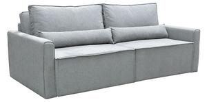 LIDRA Καναπές – Κρεβάτι 2Θέσιος, Ύφασμα Γκρι Sofa:210x110x85 Bed:137x190cm