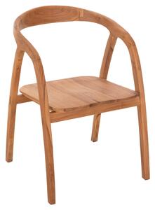 ΠΟΛΥΘΡΟΝΑ FB99621.11 ΞΥΛΟ TEAK ΣΕ ΦΥΣΙΚΟ 54x54,5x78,5Υεκ