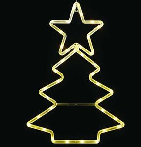 Χριστουγεννιάτικα Λαμπάκια Με Σχήμα xMas Tree 36 Led X04361306 Με Μπαταρία 32x0,5x44,5cm Clear Aca