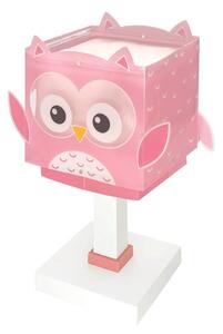 Φωτιστικό Επιτραπέζιο Little Pink Owl 64481 16x16x22cm 1xE14 8W Pink Ango