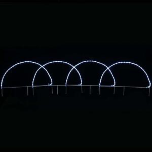 Χριστουγεννιάτικα Λαμπάκια Με Σχήμα 4 Arch 124 Led X081242221 86x57+300cm 31,6W Clear Aca