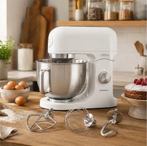Κουζινομηχανή Kenwood kMix KMX751AWH με ισχύ 1000W, 6 ταχύτητες και χωρητικότητα 5L - Pure White