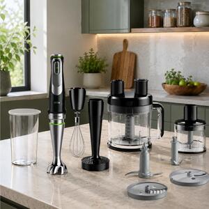 Ραβδομπλέντερ Braun MultiQuick 9 MQ9187XLI με τεχνολογία ActiveBlade, ισχύ 1200W και 3 ταχύτητες