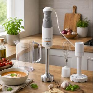 Ραβδομπλέντερ Kenwood Triblade XL HBM40.006WH με ισχύ 850W, 1 ταχύτητα και Turbo - White