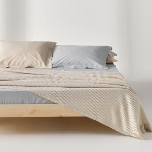 Κουβέρτα Πικέ Υπέρδιπλη (220x240) Kentia Loft Cecilia 26 Beige