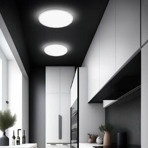 Aqua LED πάνελ, Ø 30 cm, λευκό, μέταλλο/πλαστικό CCT dimmable