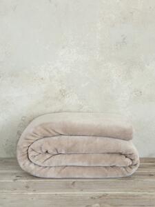 Κουβέρτα Βελουτέ Υπέρδιπλη 220x240 Coperta - Nude - Nima Home