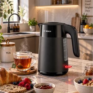 Βραστήρας Bosch MyMoment TWK2M163 με χωρητικότητα 1.7L και ισχύ 2400W - Black